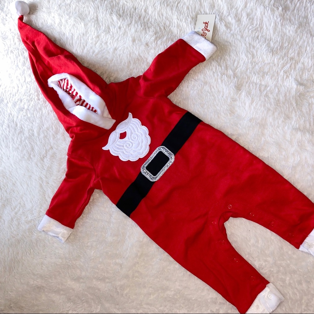 Baby boys Santa Claus romper size 6-9months